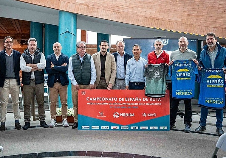 Mérida se llenará con 3.800 atletas con la media maratón y el campeonato de España
